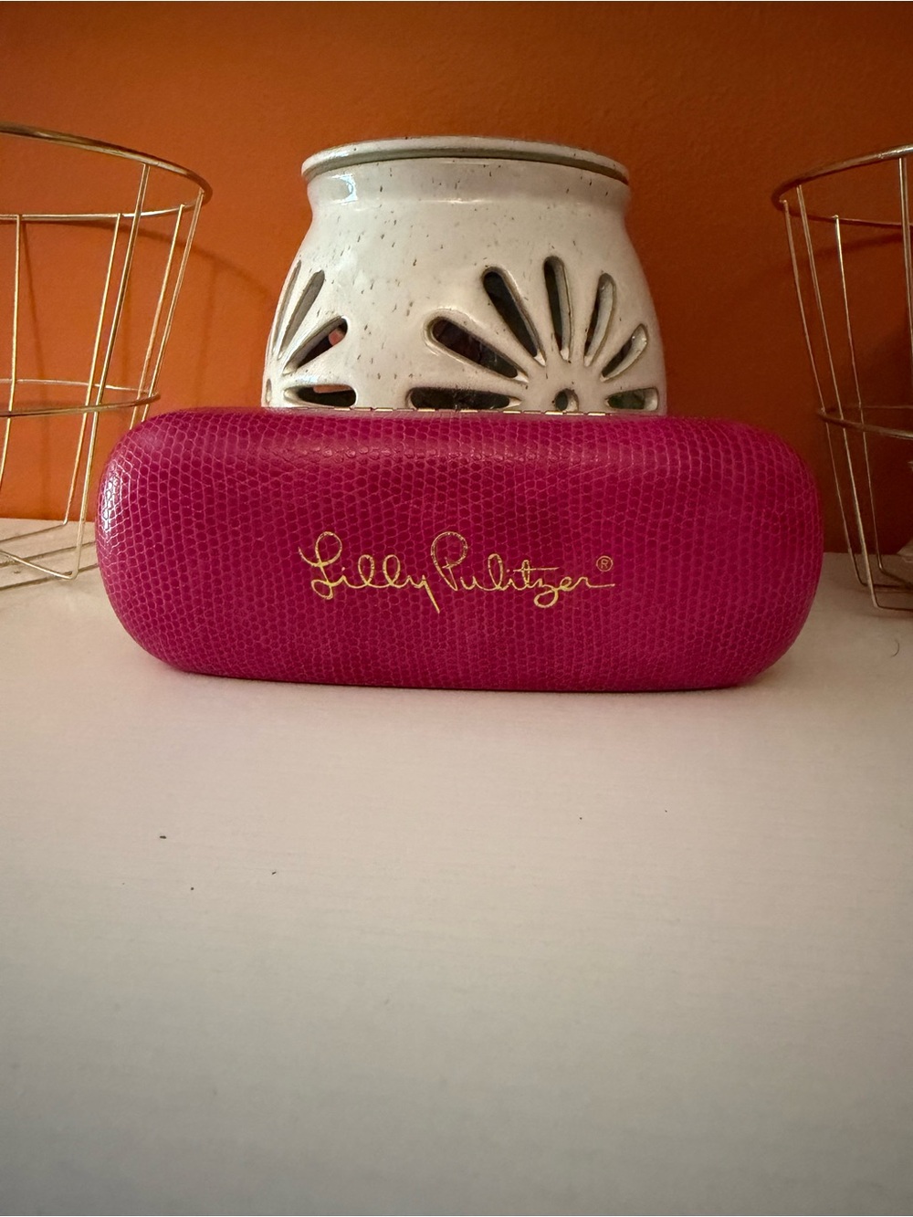 LILY PULITZER Pink Sunglasses Case
